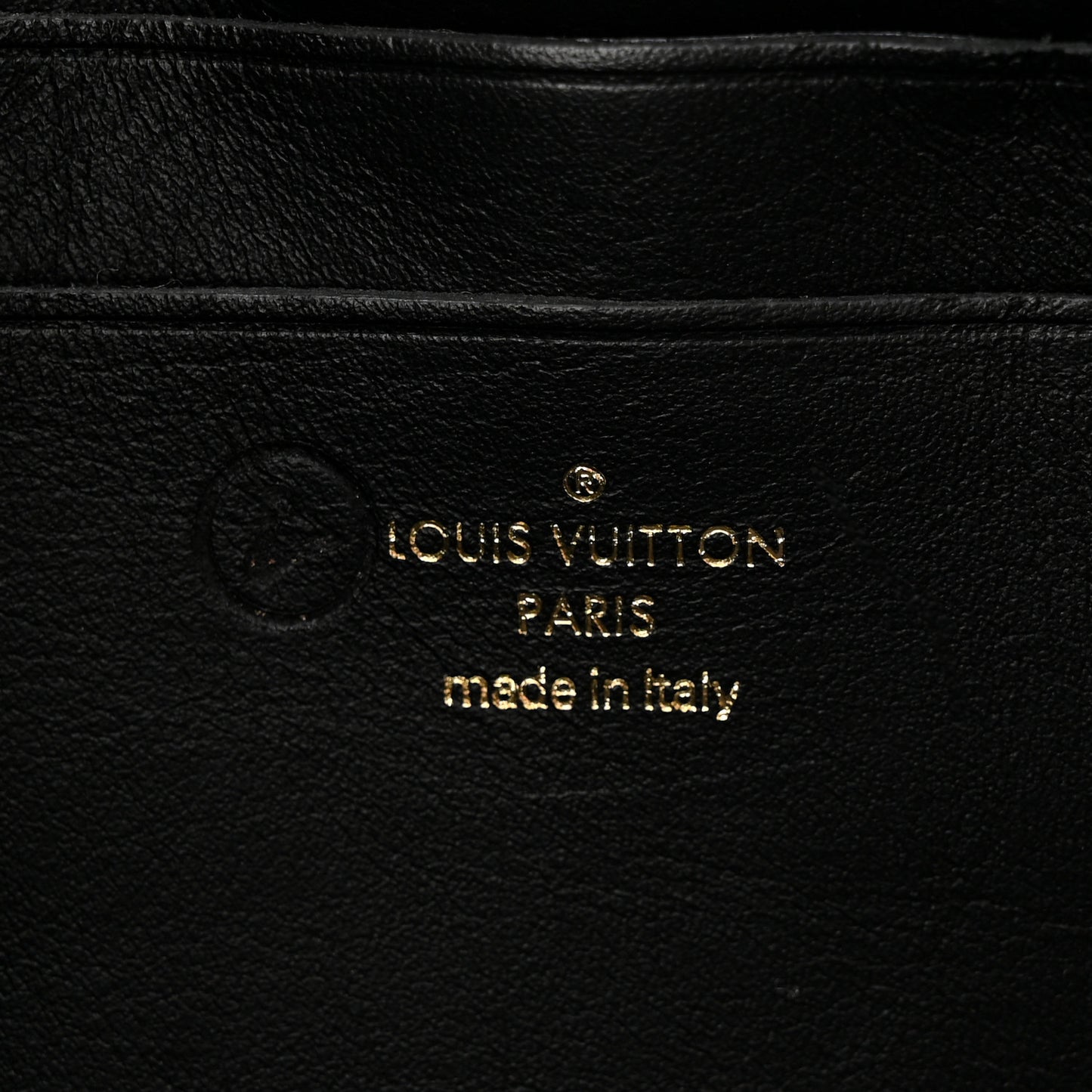 Calfskin Bubblegram Wallet On Strap Black