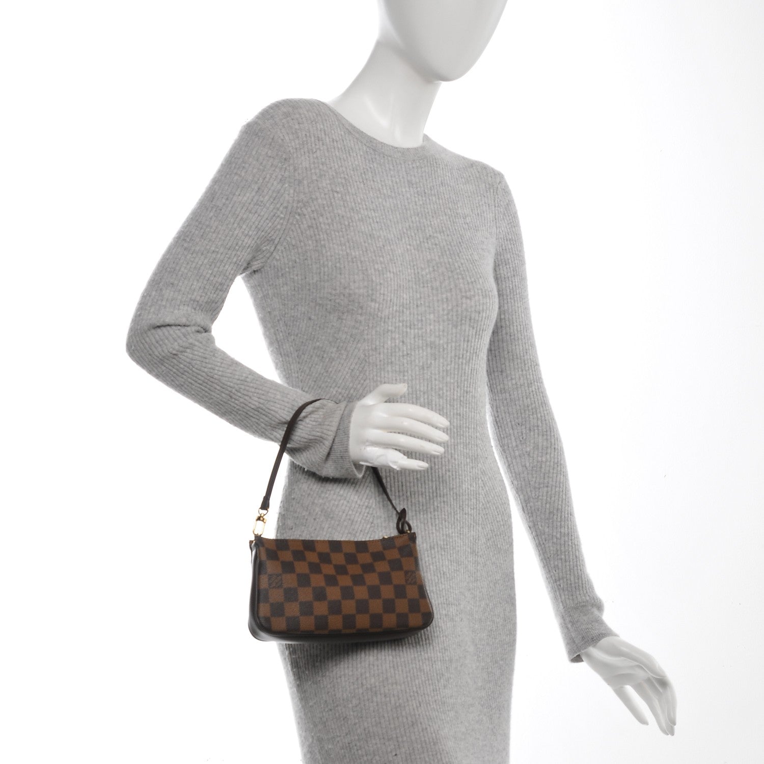 Louis Vuitton Damier Ebene Navona Pochette Accessories 2 of 6