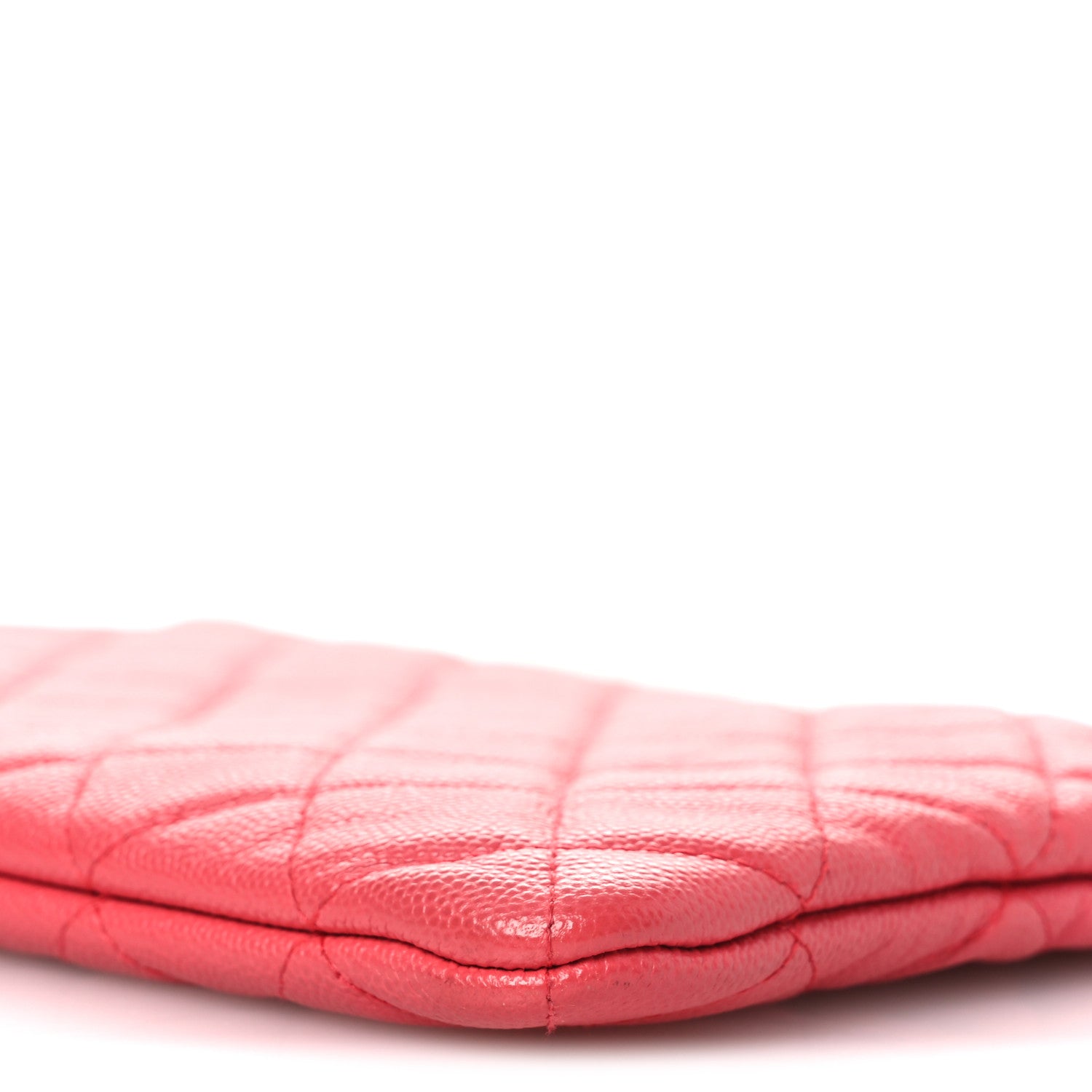 Chanel Caviar Quilted Medium Cosmetic Case Pink 10 of 13
