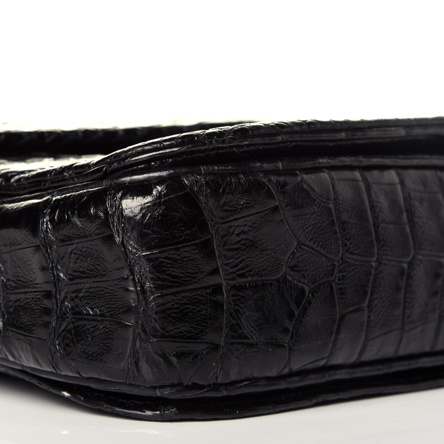 Nancy Gonzalez Crocodile Crossbody Black 6 of 10