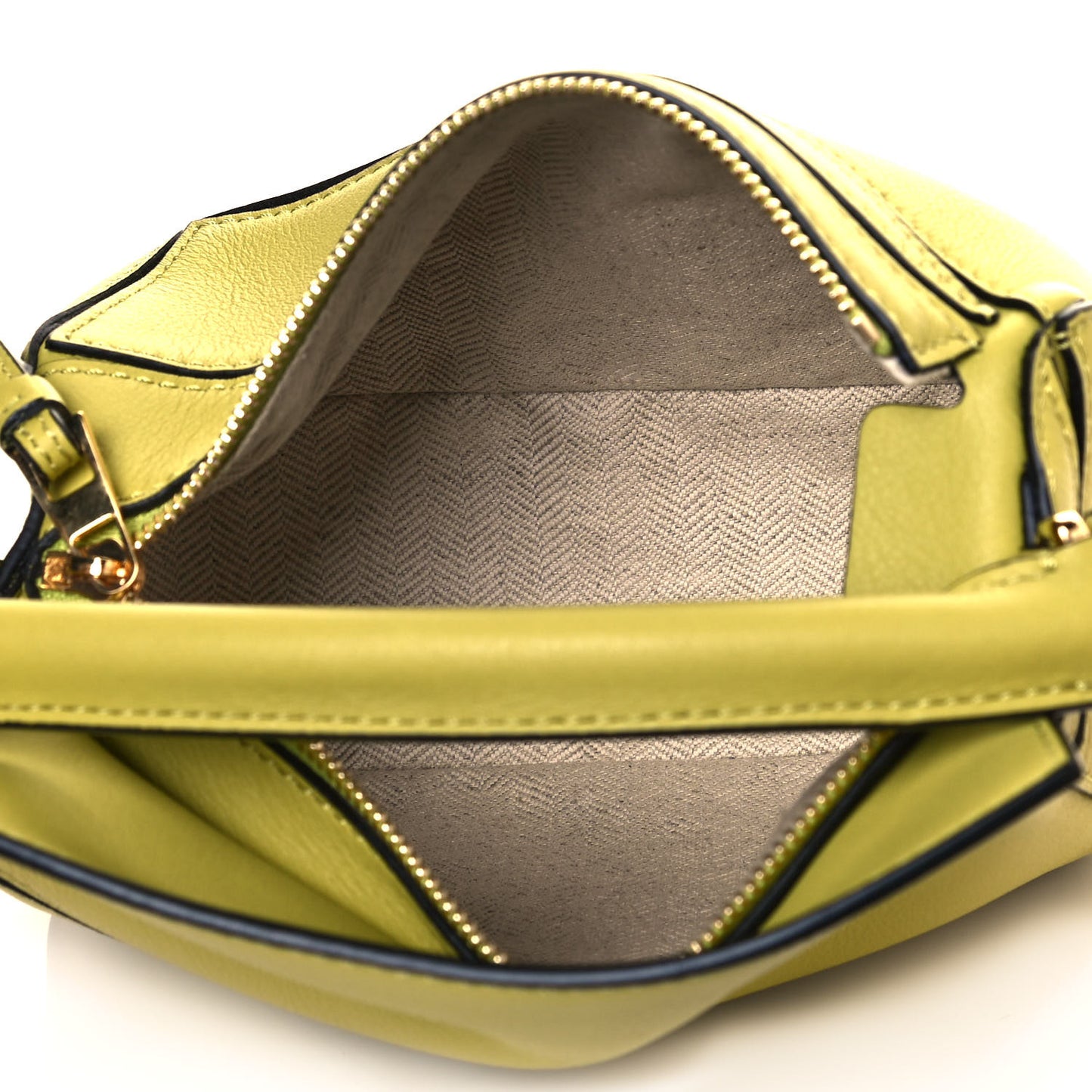 Calfskin Mini Puzzle Bag Yellow