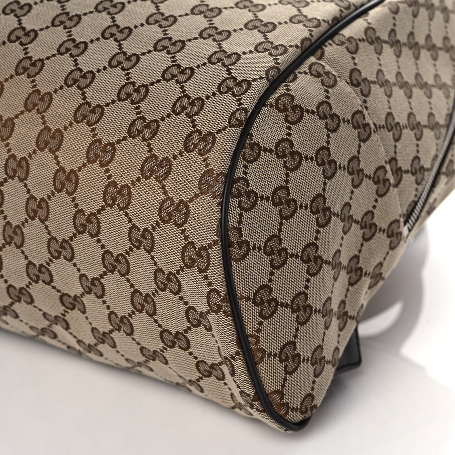 Gucci Monogram Travel Backpack Dark Brown 10 of 12