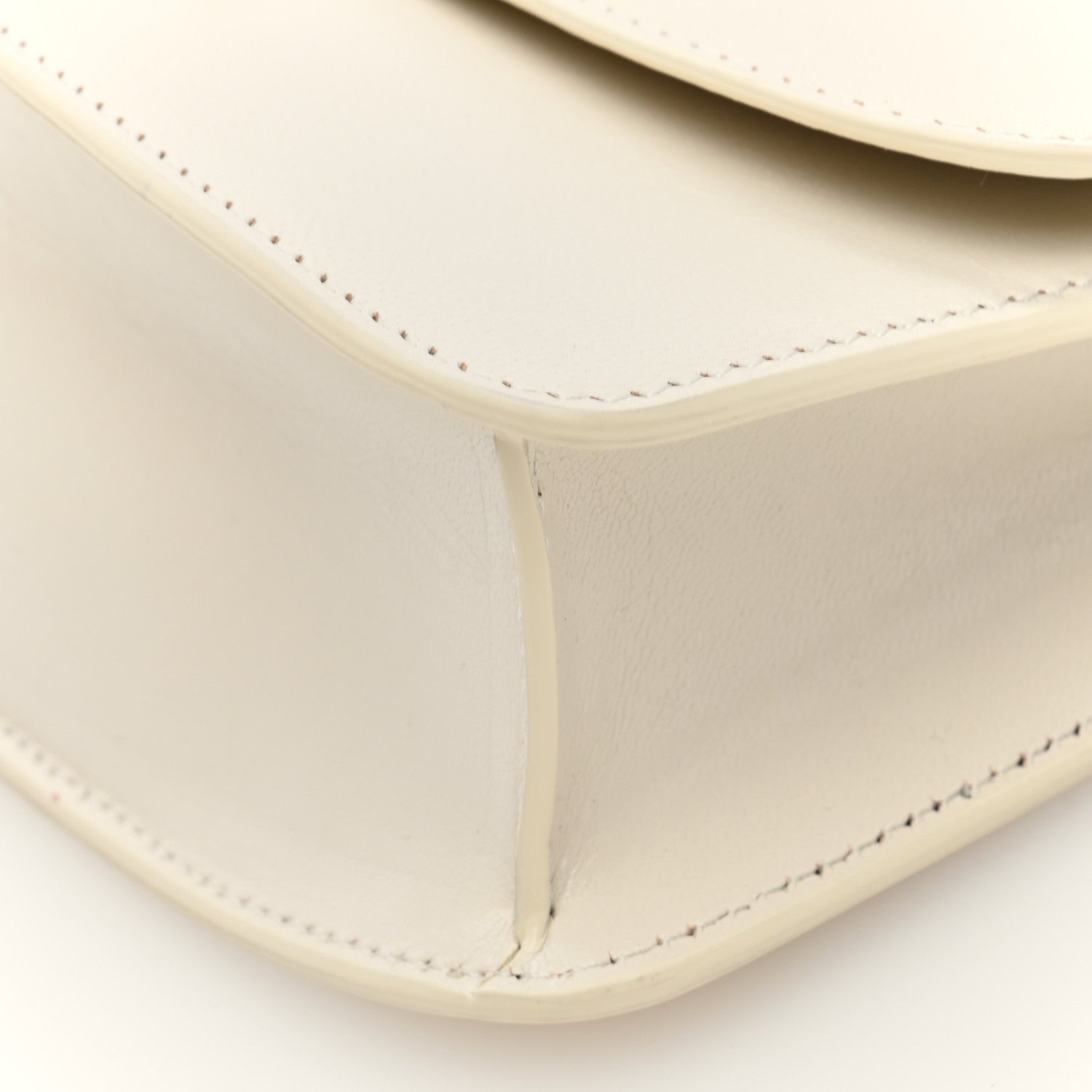 The Row Smooth Calfskin The Sofia E/W Crossbody Ivory 9 of 9