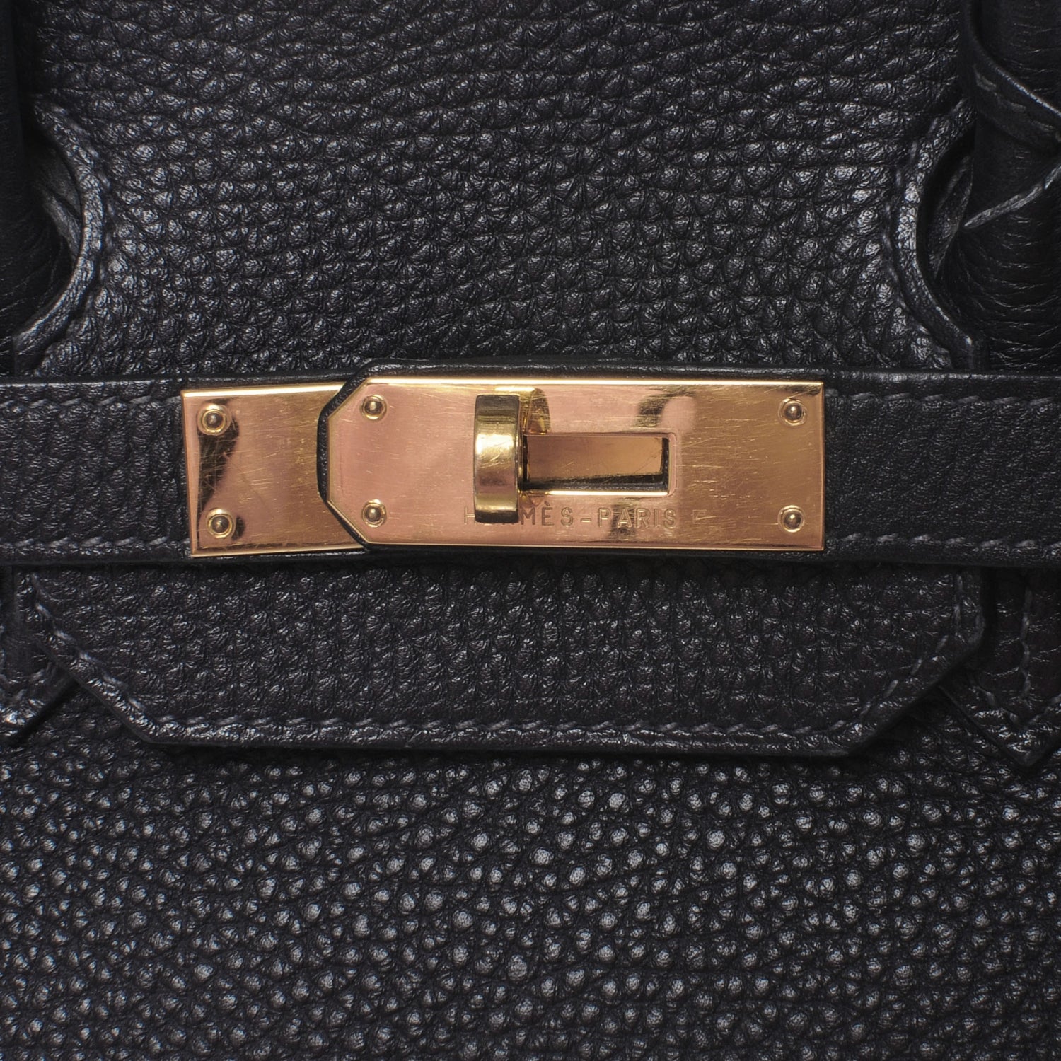 Hermes Taurillon Clemence Birkin 35 Black 5 of 10