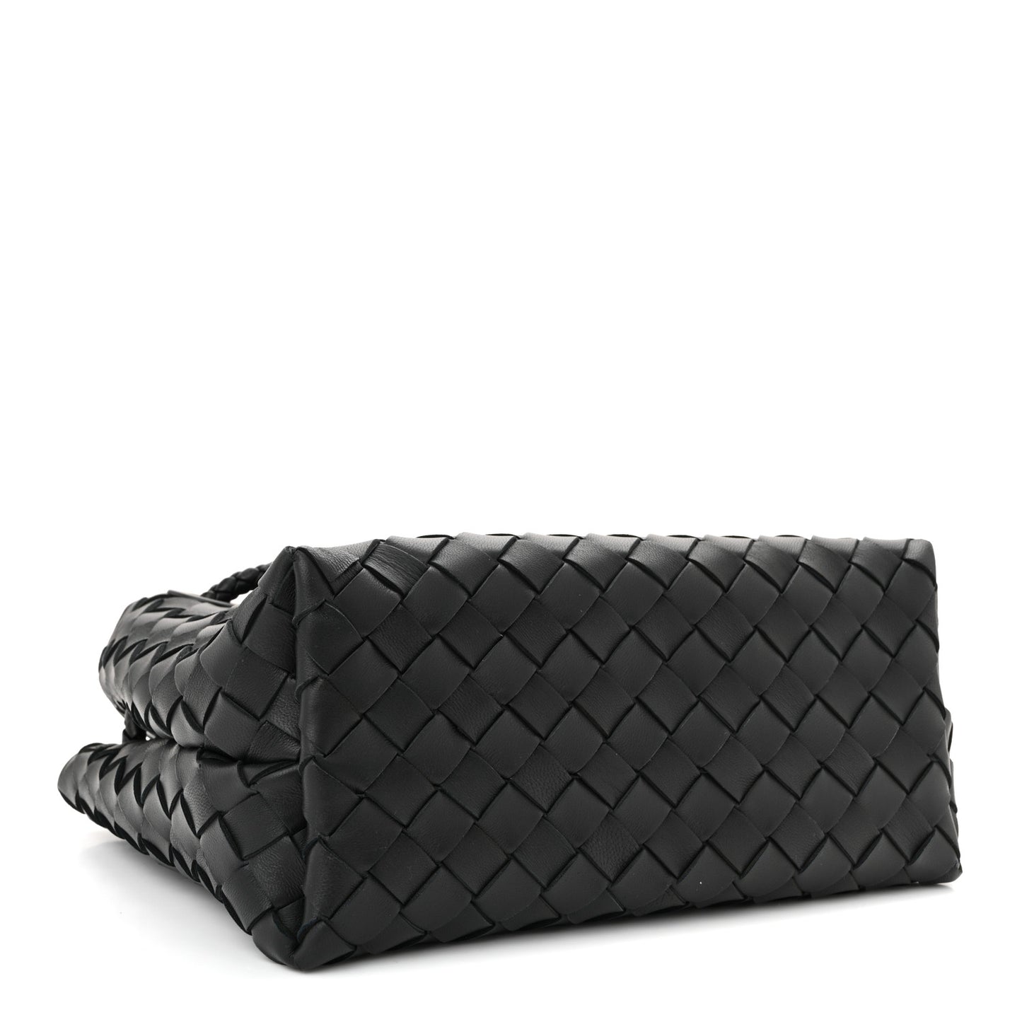Nappa Intrecciato Small Andiamo Shoulder Bag Black Black
