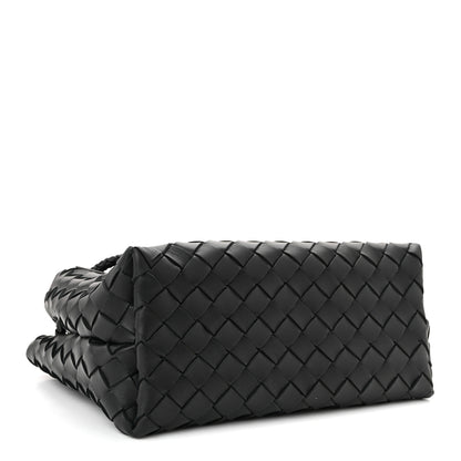 Bottega Veneta Nappa Intrecciato Small Andiamo Shoulder Bag Black Black 4 of 9