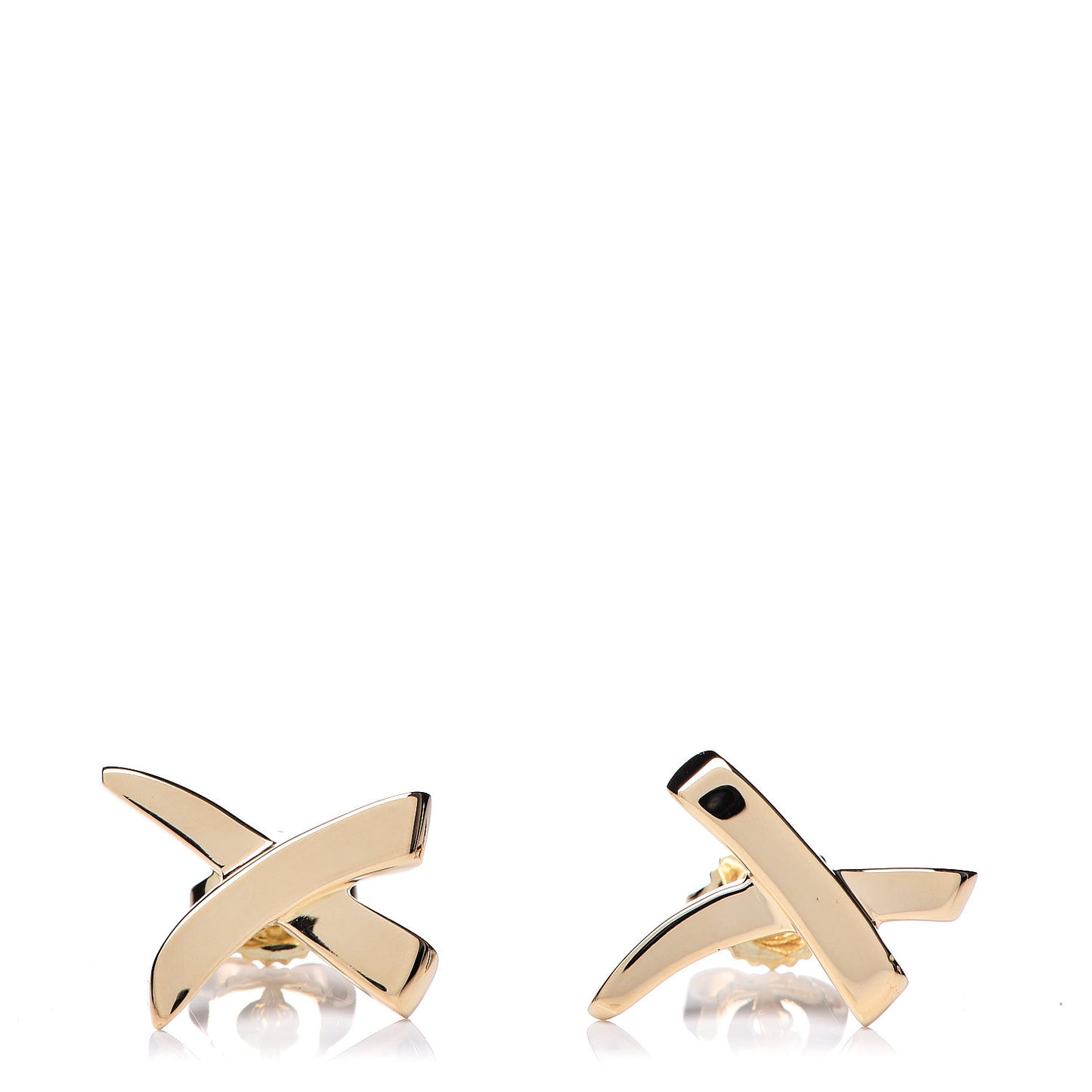 18K Yellow Gold Paloma's Graffiti X Earrings
