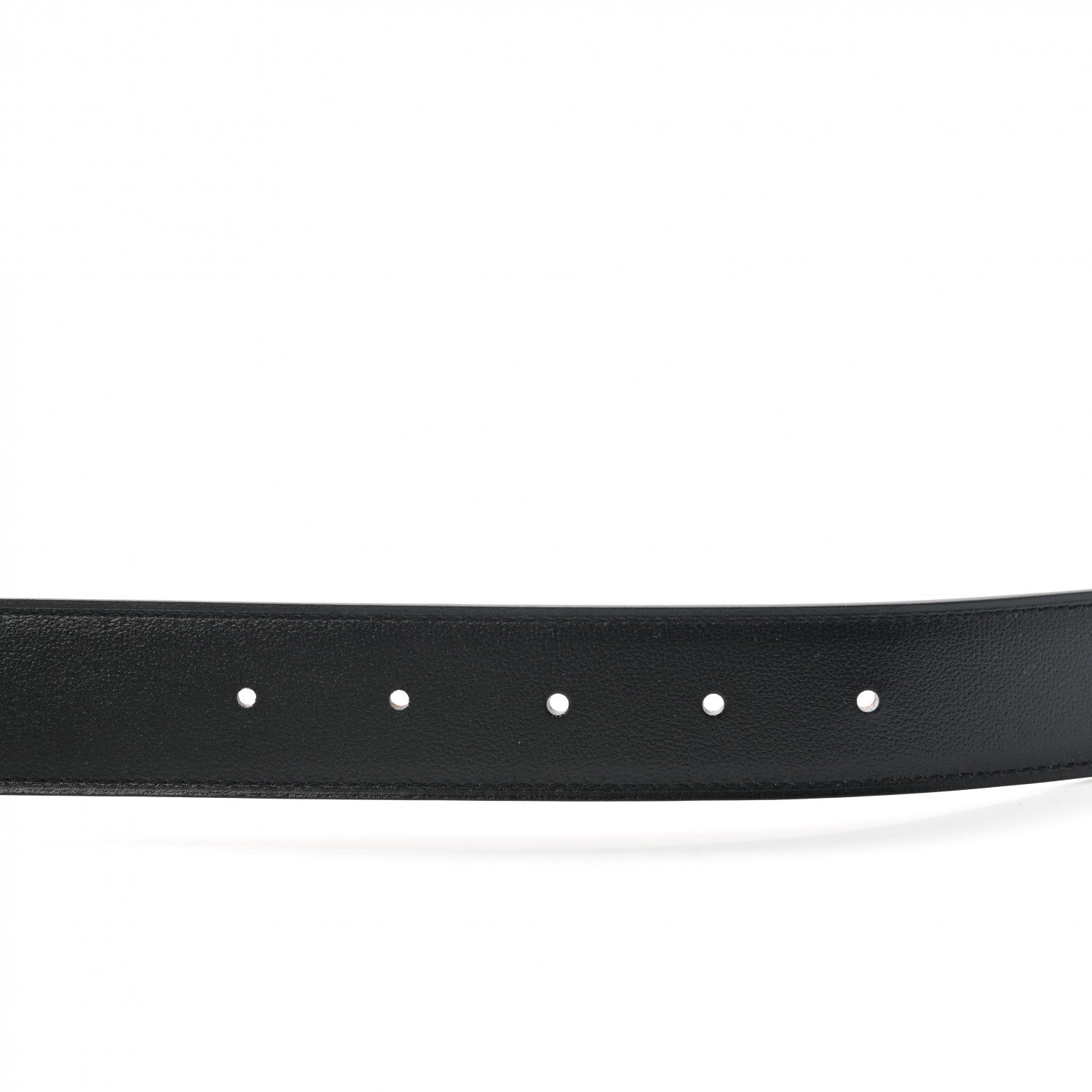 Hermes Box Togo 32mm H Belt 85 Black Gold 5 of 6