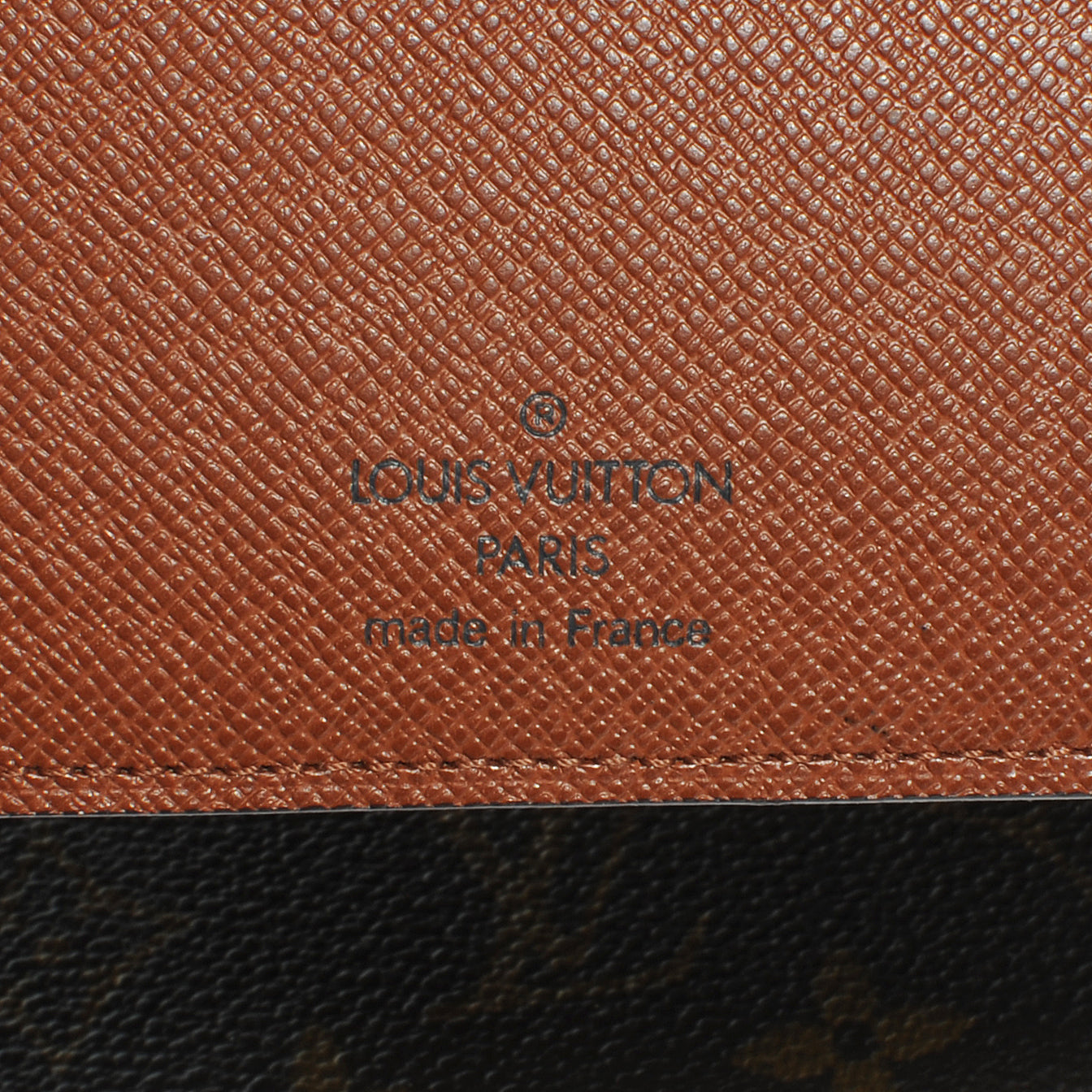 Monogram Large Ring Binder