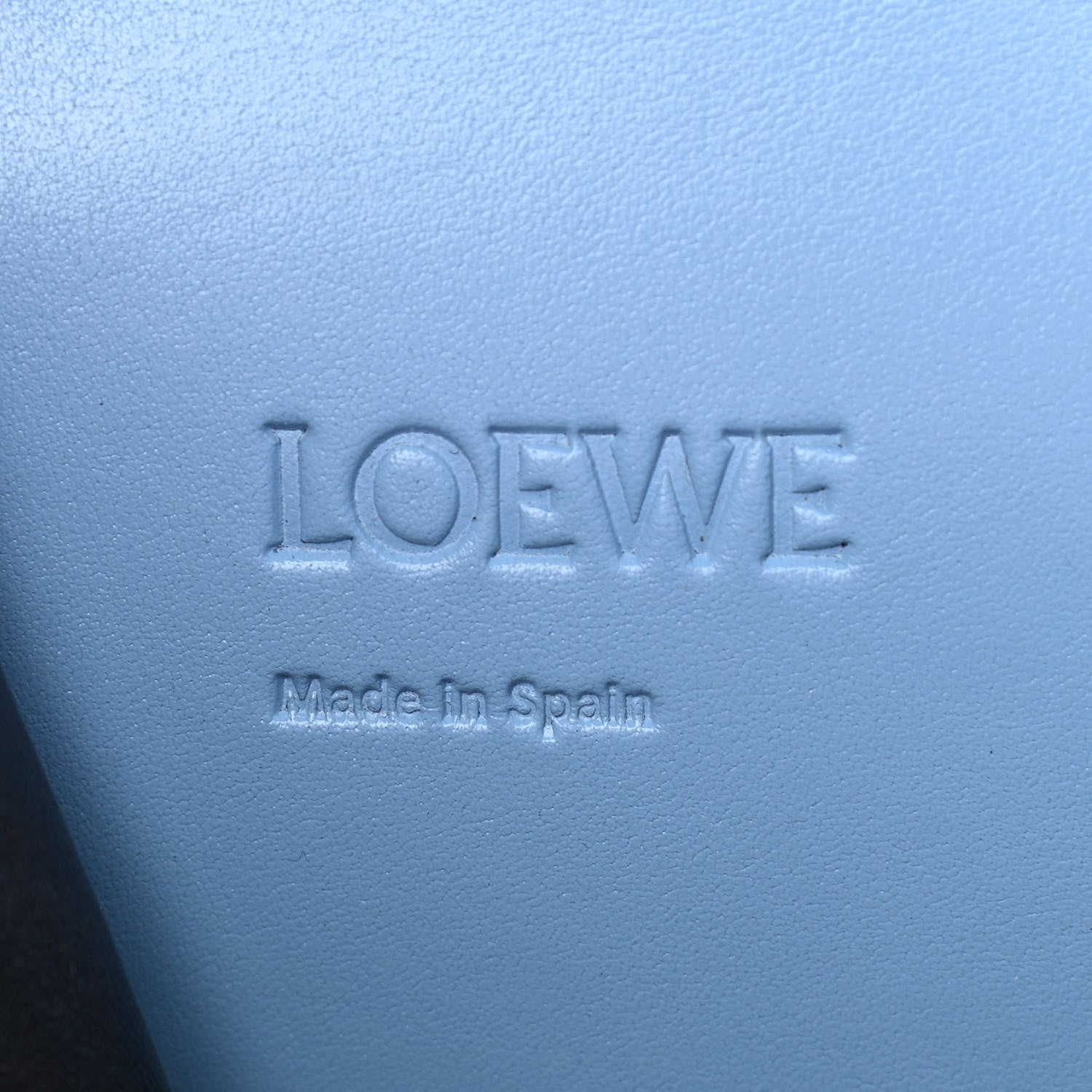 Loewe Calfskin Gingham Small Barcelona Shoulder Bag Soft Blue 6 of 10