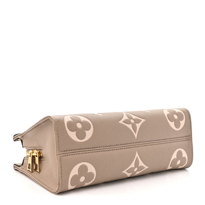 Louis Vuitton Empreinte OnTheGo East West Dove Cream 4 of 11