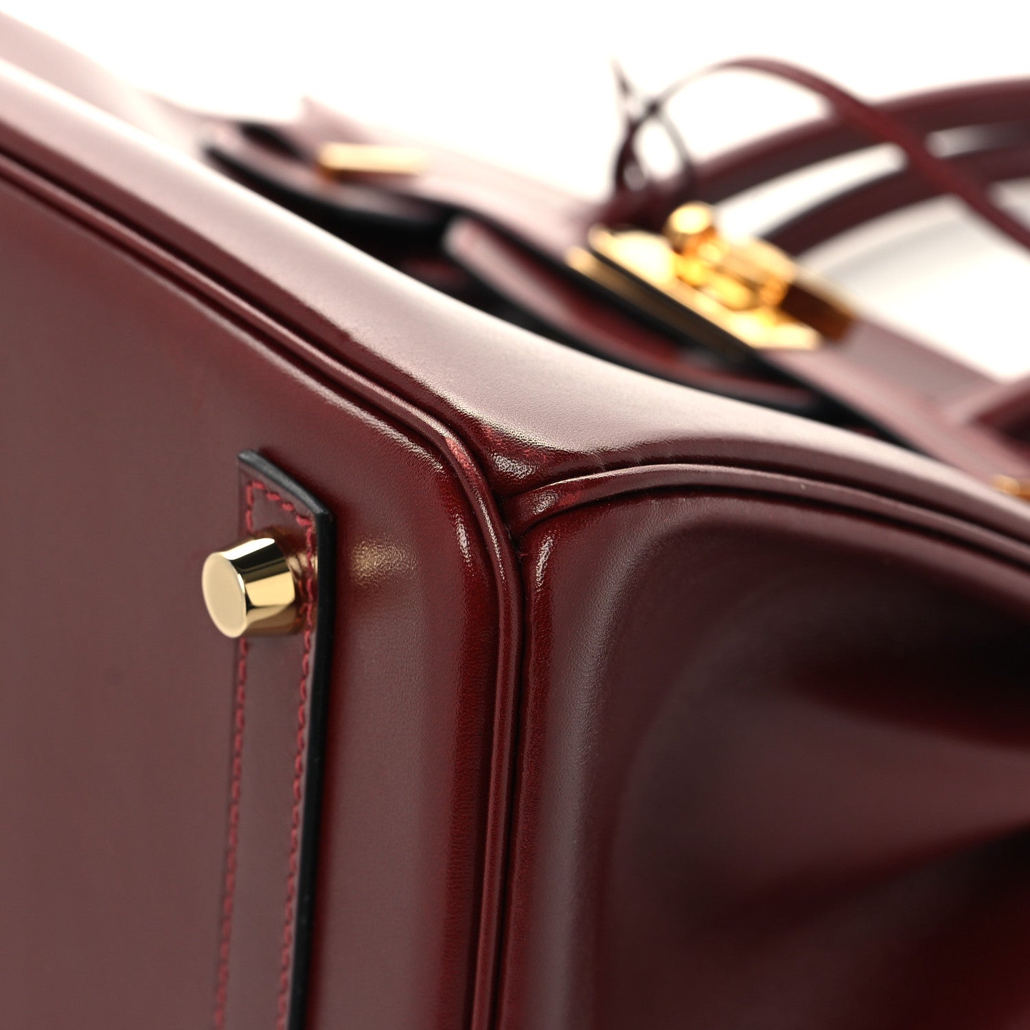 Hermes Box Birkin 30 Rouge H 10 of 14