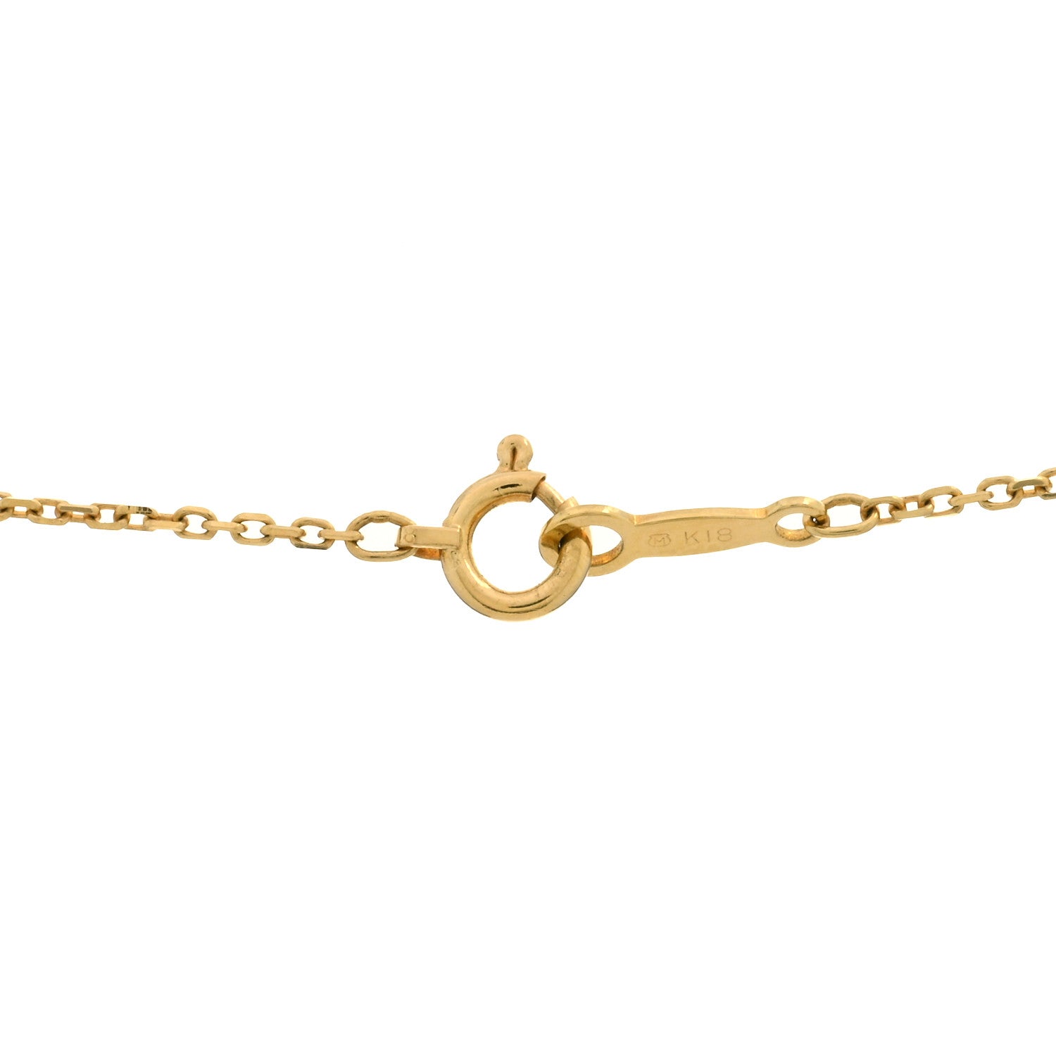 Mikimoto 18K Yellow Gold Pearl 5mm Bow Pendant Necklace 3 of 3