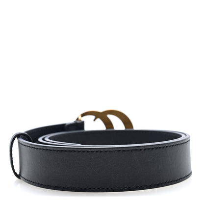 Gucci Calfskin Double G 30mm Belt 75 30 Black 2 of 4