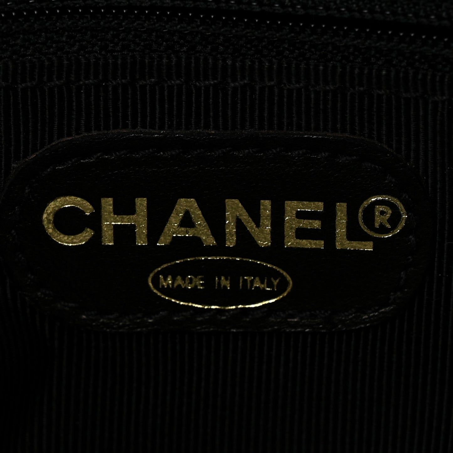 Lambskin CC Shoulder Bag Black