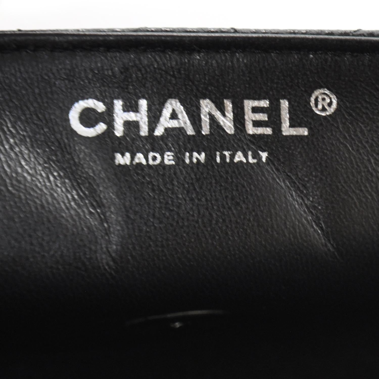 Chanel Caviar East West Flap Black SHW 8 of 8