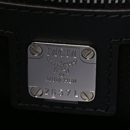 MCM Calfskin Ottomar Medium Klara Hobo Black 6 of 10