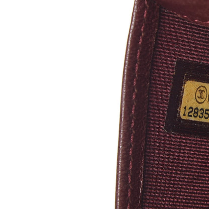 Chanel Lambskin Quilted Yen Wallet Black 8 of 17