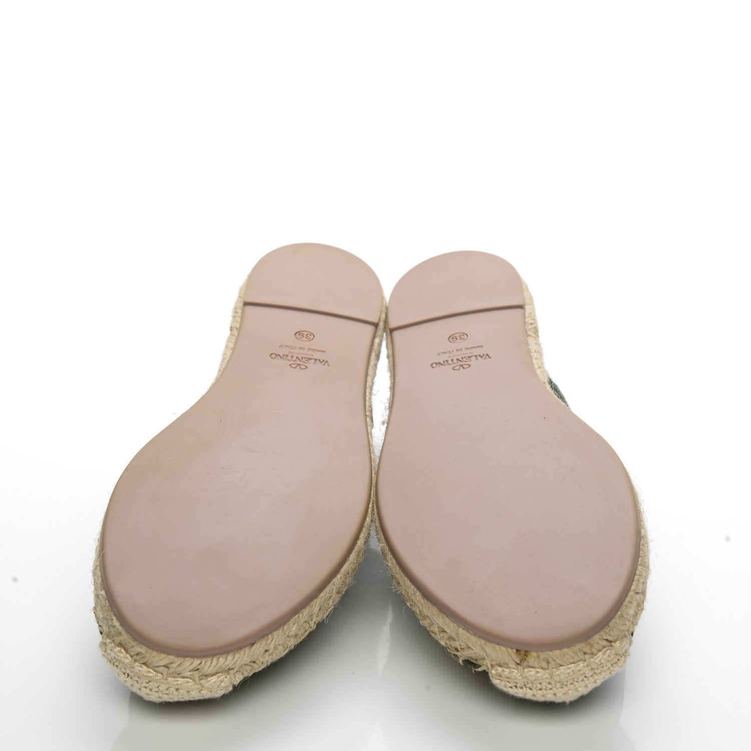 Valentino Garavani Lace Espadrilles 39 Green 5 of 8