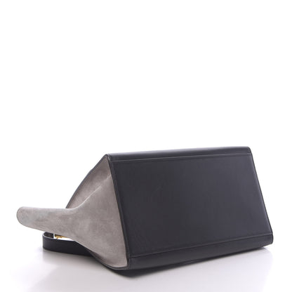 Celine Smooth Calfskin Suede Medium Bi-Color Trapeze 4 of 16