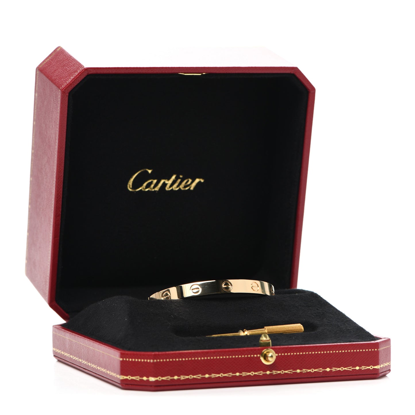 18K Yellow Gold LOVE Bracelet 16