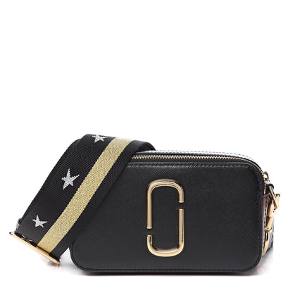 Marc Jacobs Saffino Small Snapshot Camera Bag Black Multi 1 of 8