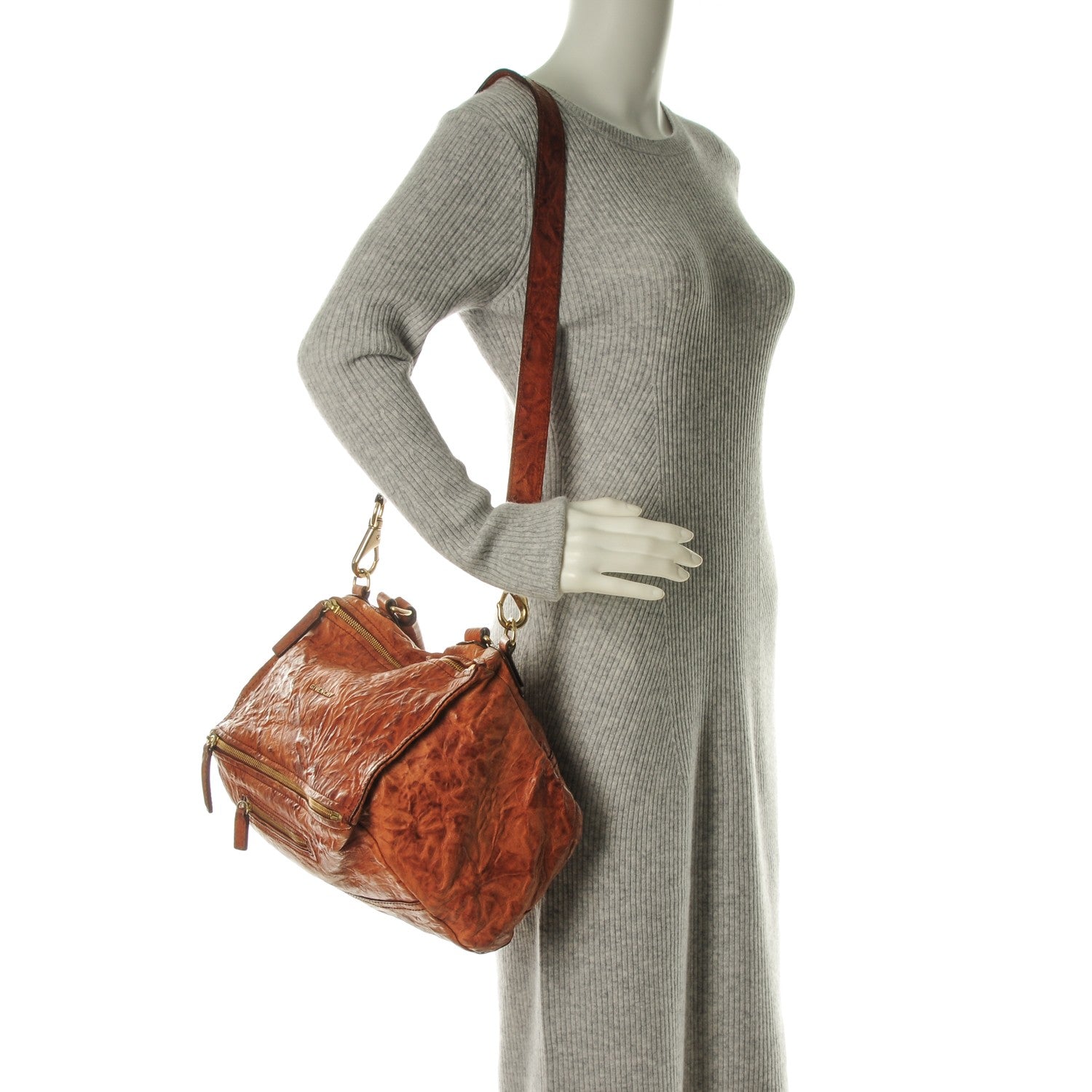 Givenchy Tumbled Sheepskin Medium Pandora Cigare 2 of 13