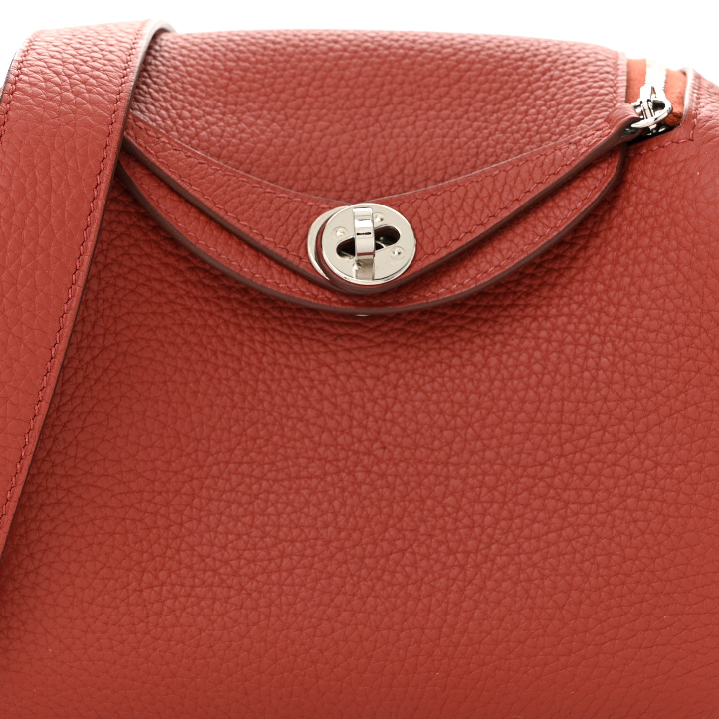 Taurillon Clemence Mini Lindy 20 Cuivre