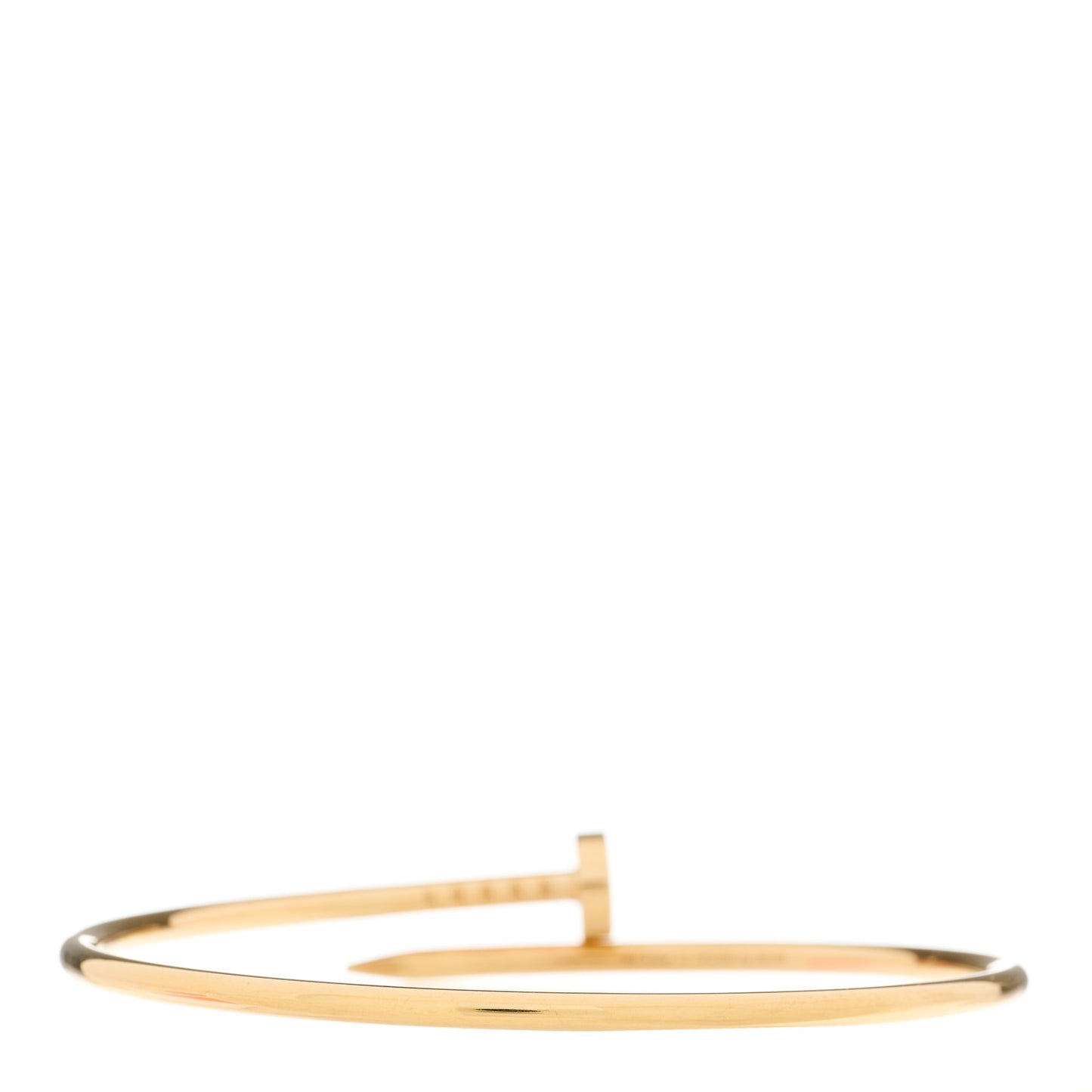 18K Yellow Gold Small Juste Un Clou Bracelet 17