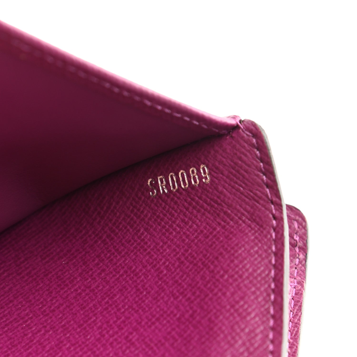 Louis Vuitton Epi Joey Wallet Cassis 7 of 7
