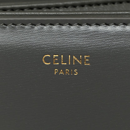 Celine Shiny Calfskin Medium Triomphe Pebble 6 of 10