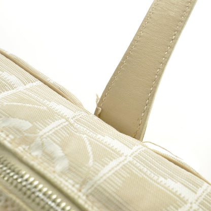 Chanel Nylon Travel Bowler Beige 9 of 9