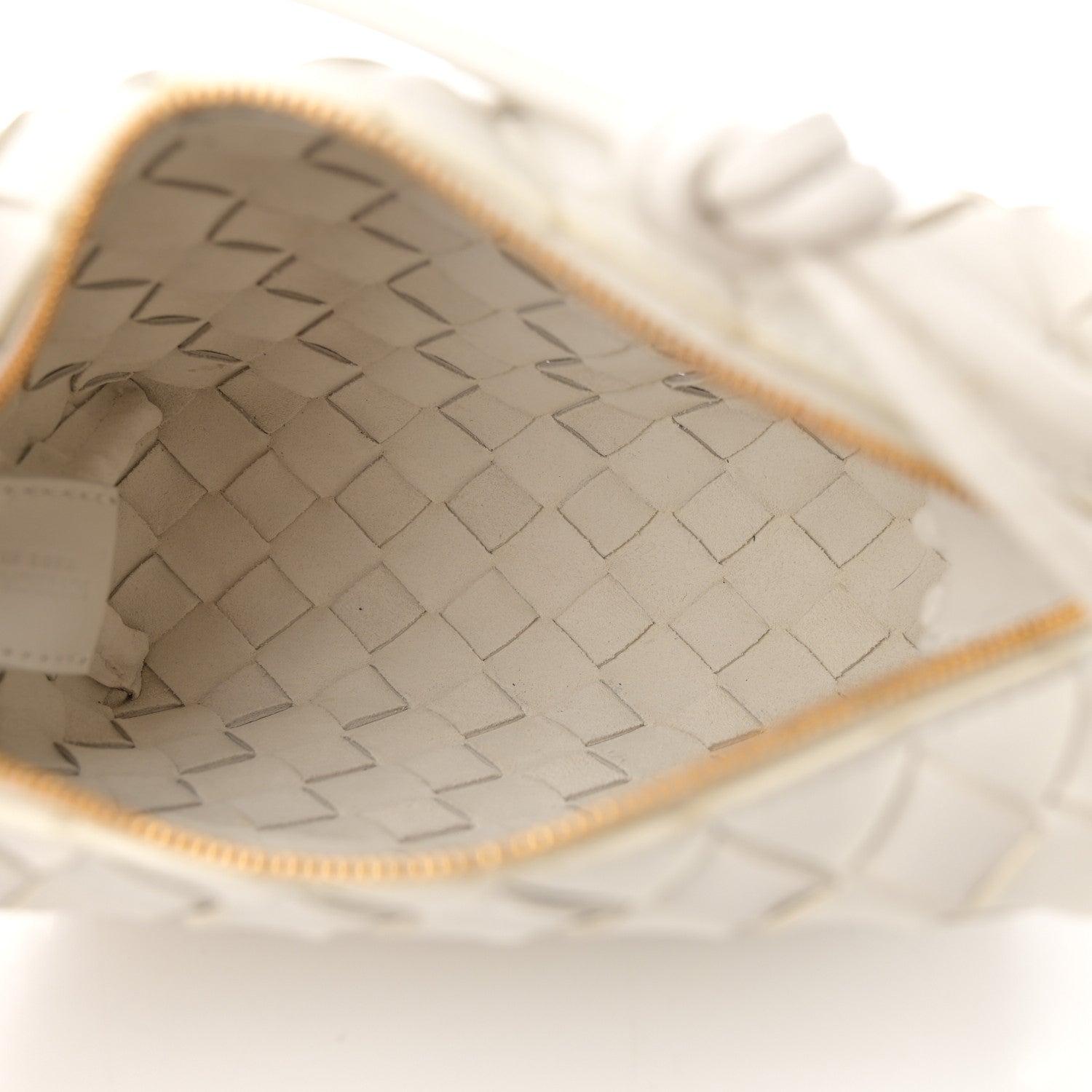 Bottega Veneta Nappa Intrecciato Mini Loop Camera Bag White 5 of 12