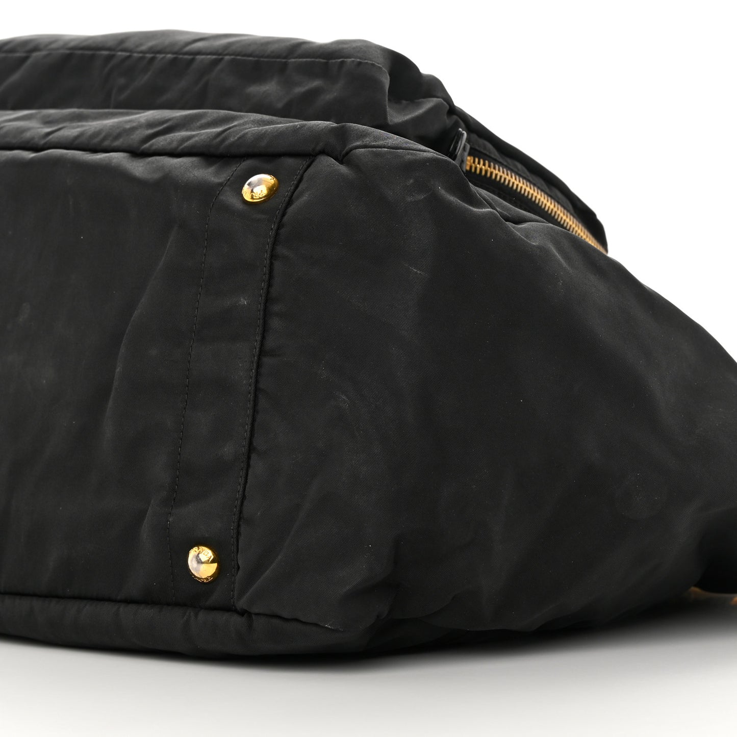 Nylon Vela Baby Bag Black