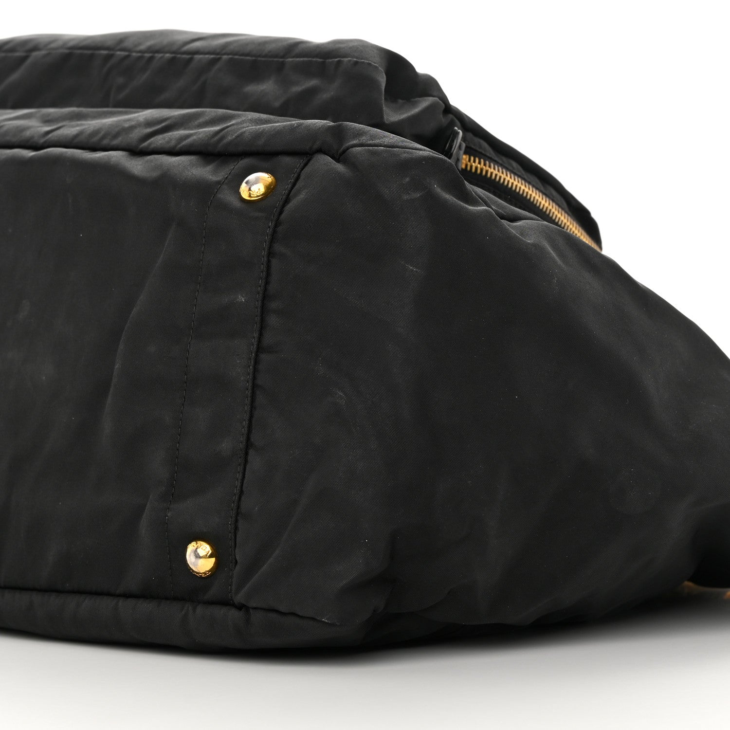 Prada Nylon Vela Baby Bag Black 10 of 20