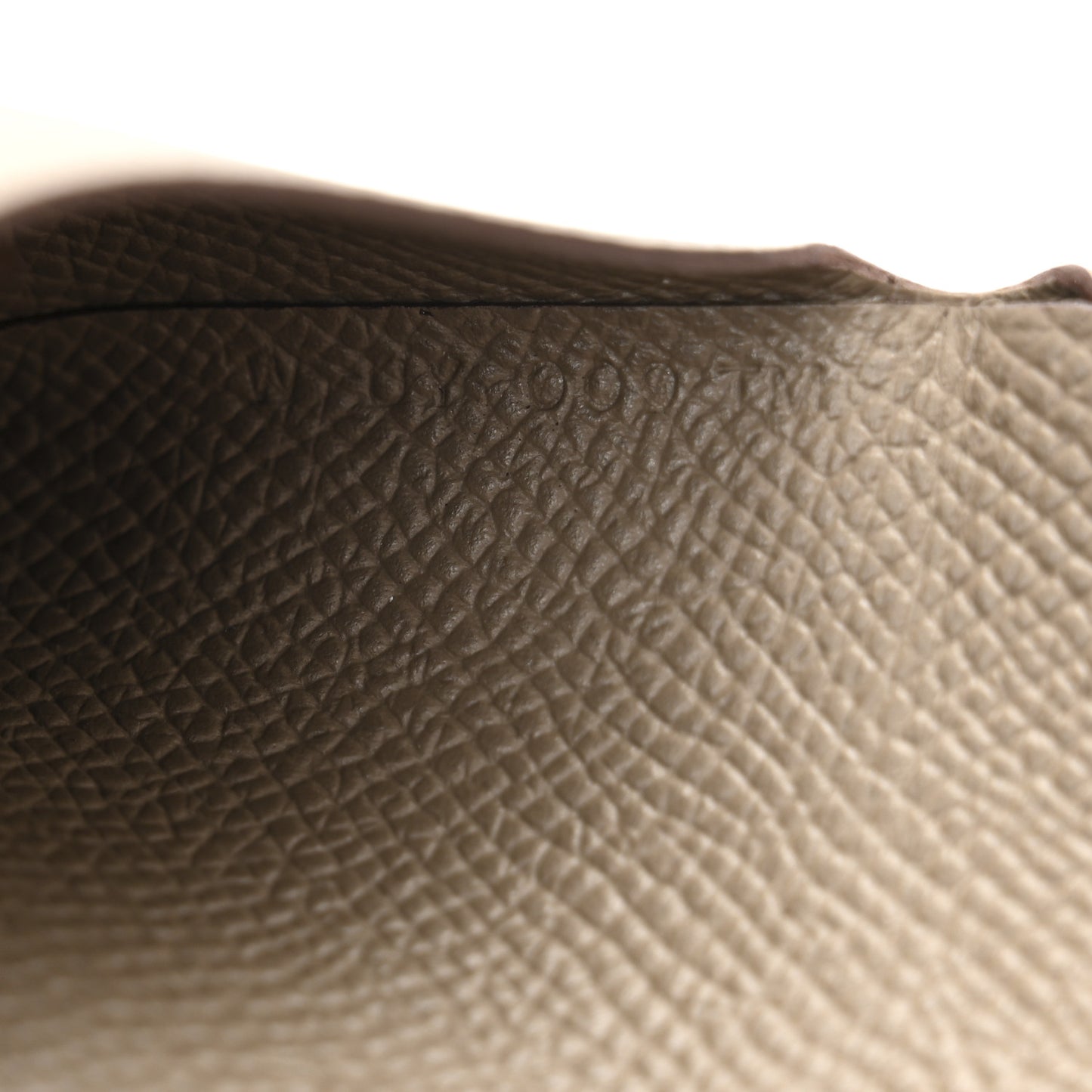 Epsom Calvi Duo Card Case Etoupe