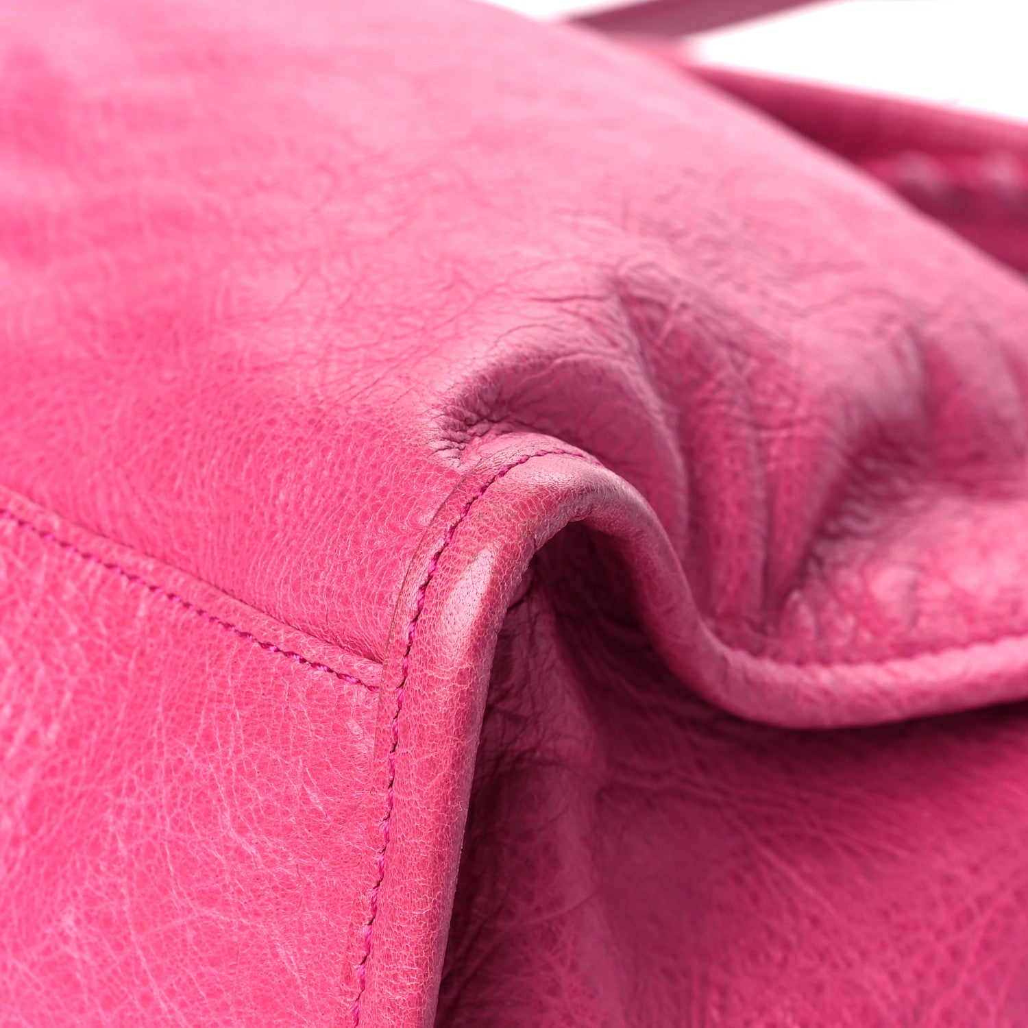Balenciaga Agneau Classic Hardware City Cyclamen Fucsia 12 of 17