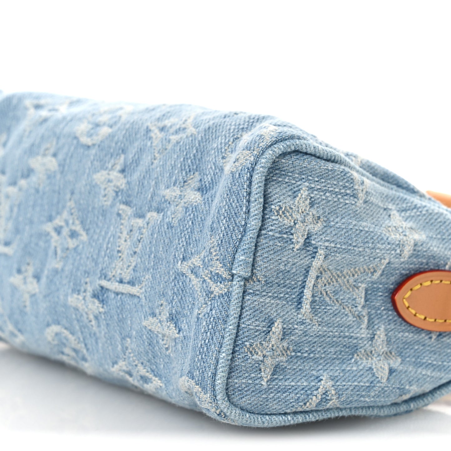 Monogram Denim Nano Speedy Sky Blue
