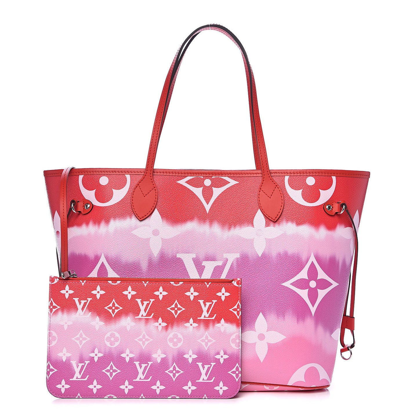 Monogram Escale Neverfull MM Rouge