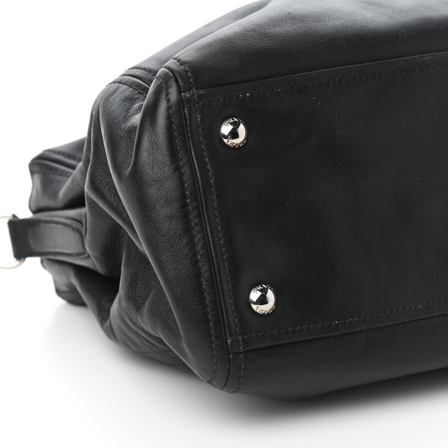 Prada Soft Calfskin Tote Black 7 of 8