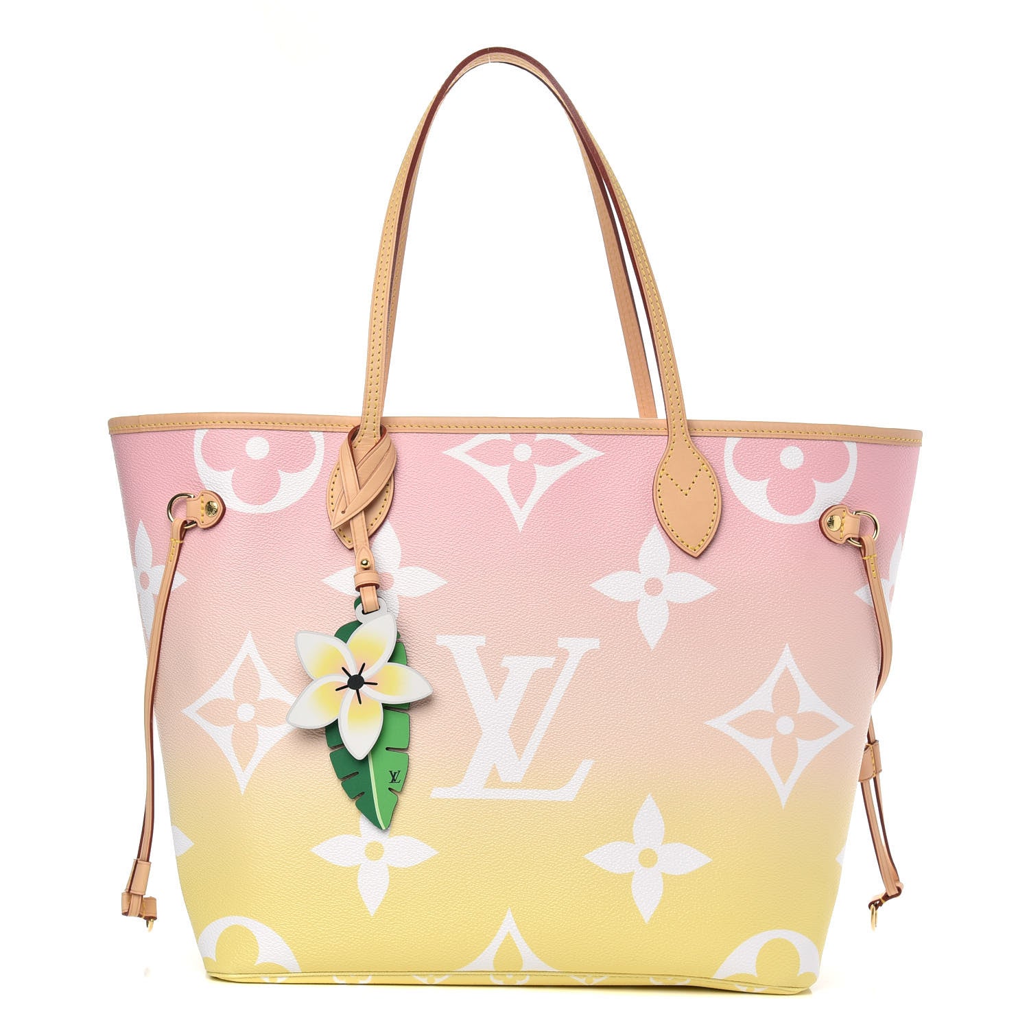 Louis Vuitton Monogram Giant By The Pool Neverfull MM Light Pink 1 of 10