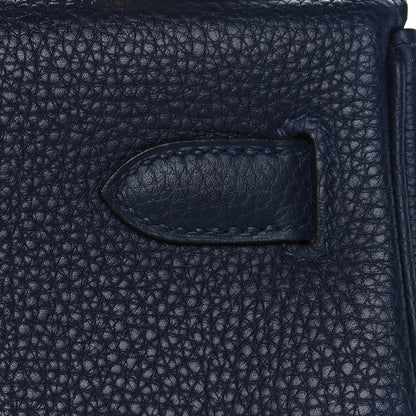 Hermes Togo Kelly Retourne 28 Bleu Nuit 15 of 39