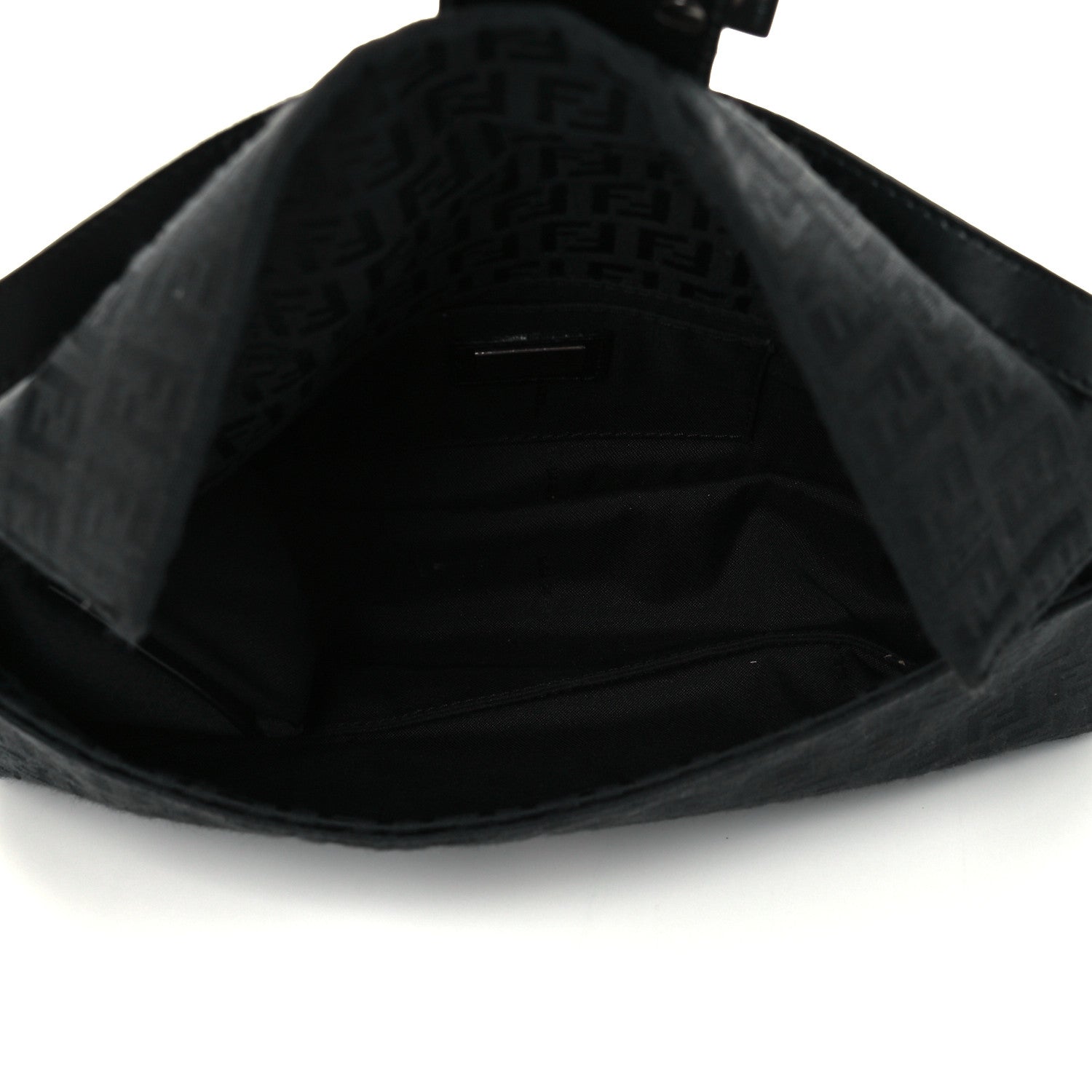 Fendi Zucchino Baguette Black 4 of 10
