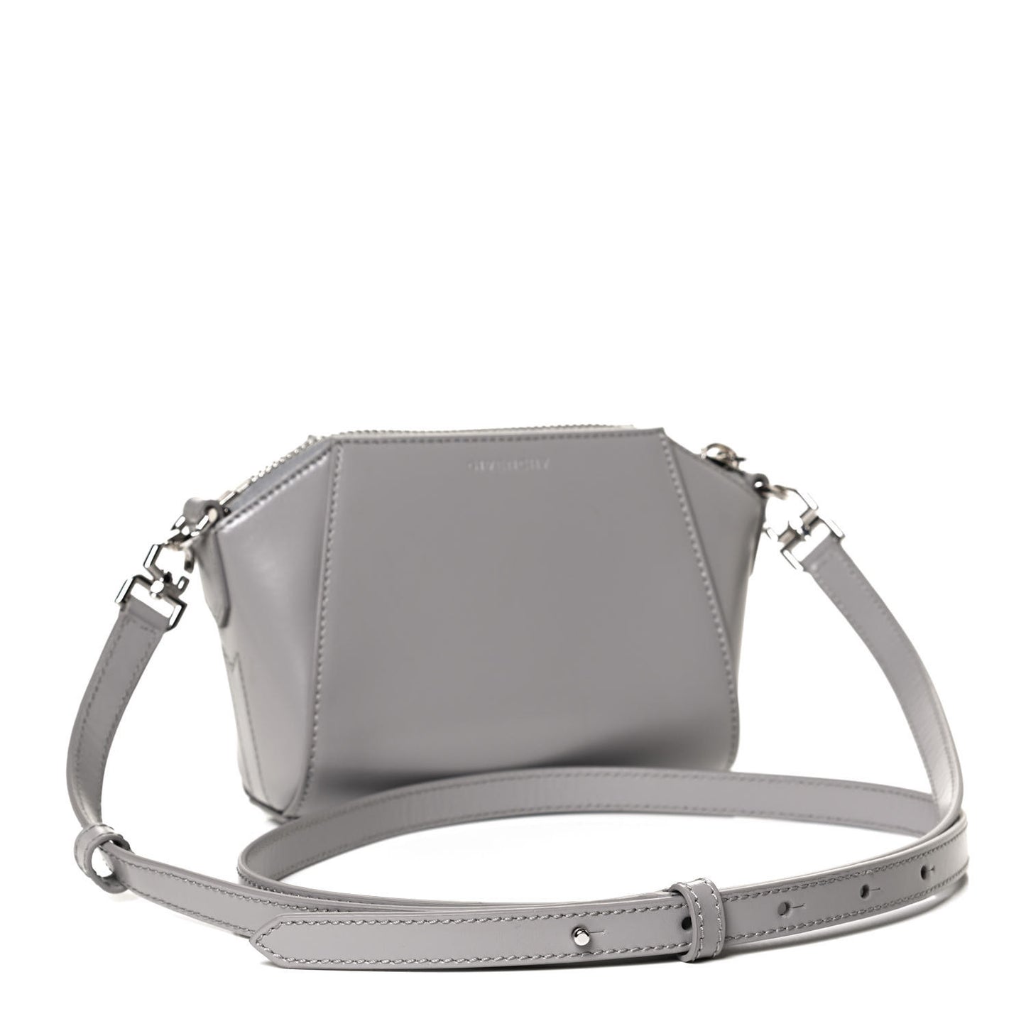 Smooth Calfskin Nano Antigona Grey