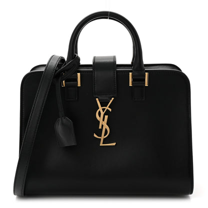 Saint Laurent Calfskin Monogram Baby Cabas Black 1 of 11