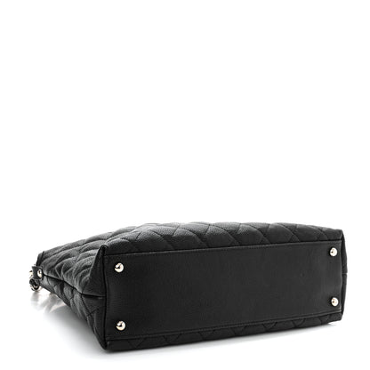 Chanel Caviar Quilted French Riviera Hobo Black 3 of 9