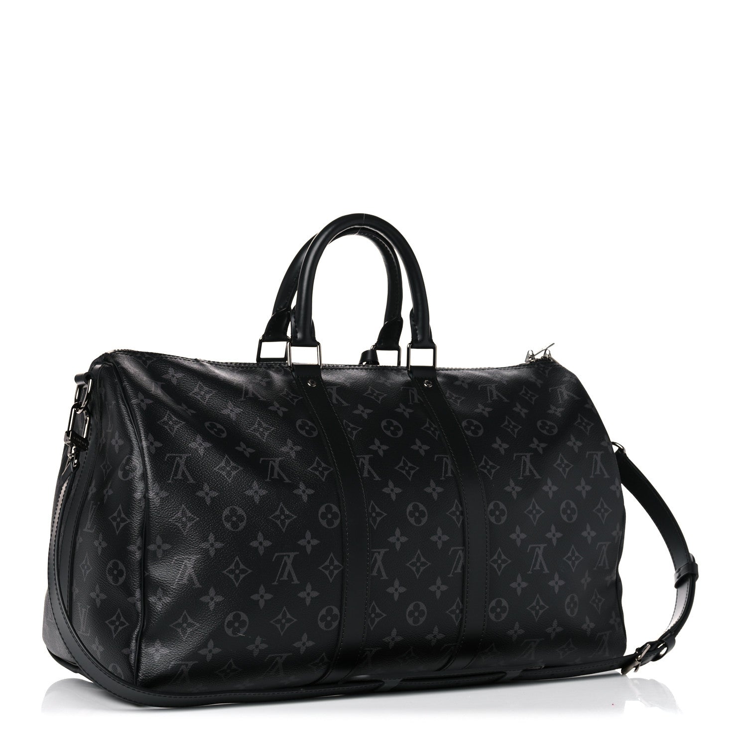 Louis Vuitton Monogram Eclipse Keepall Bandouliere 45 3 of 13