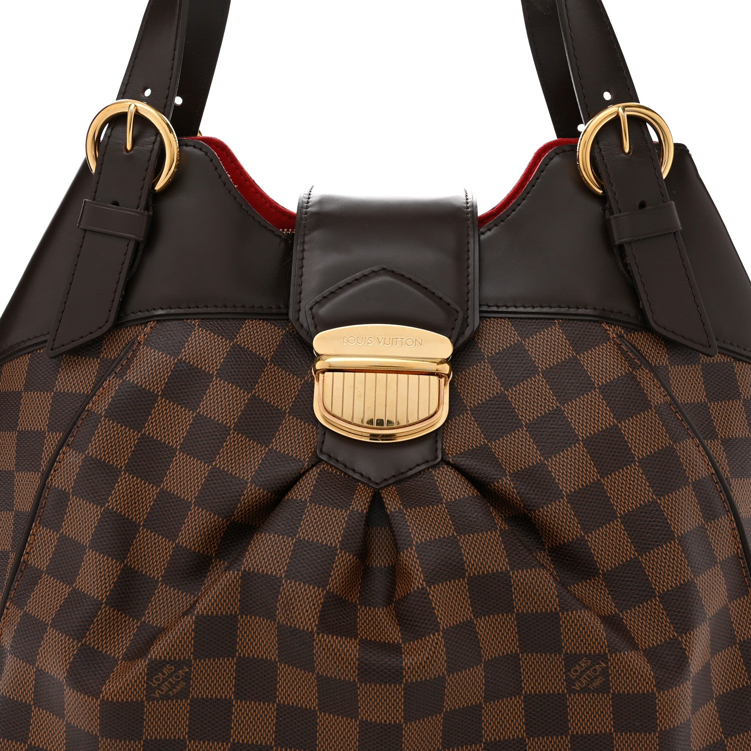 Louis Vuitton Damier Ebene Sistina GM 10 of 17