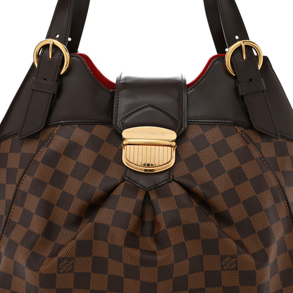 Louis Vuitton Damier Ebene Sistina GM 10 of 17