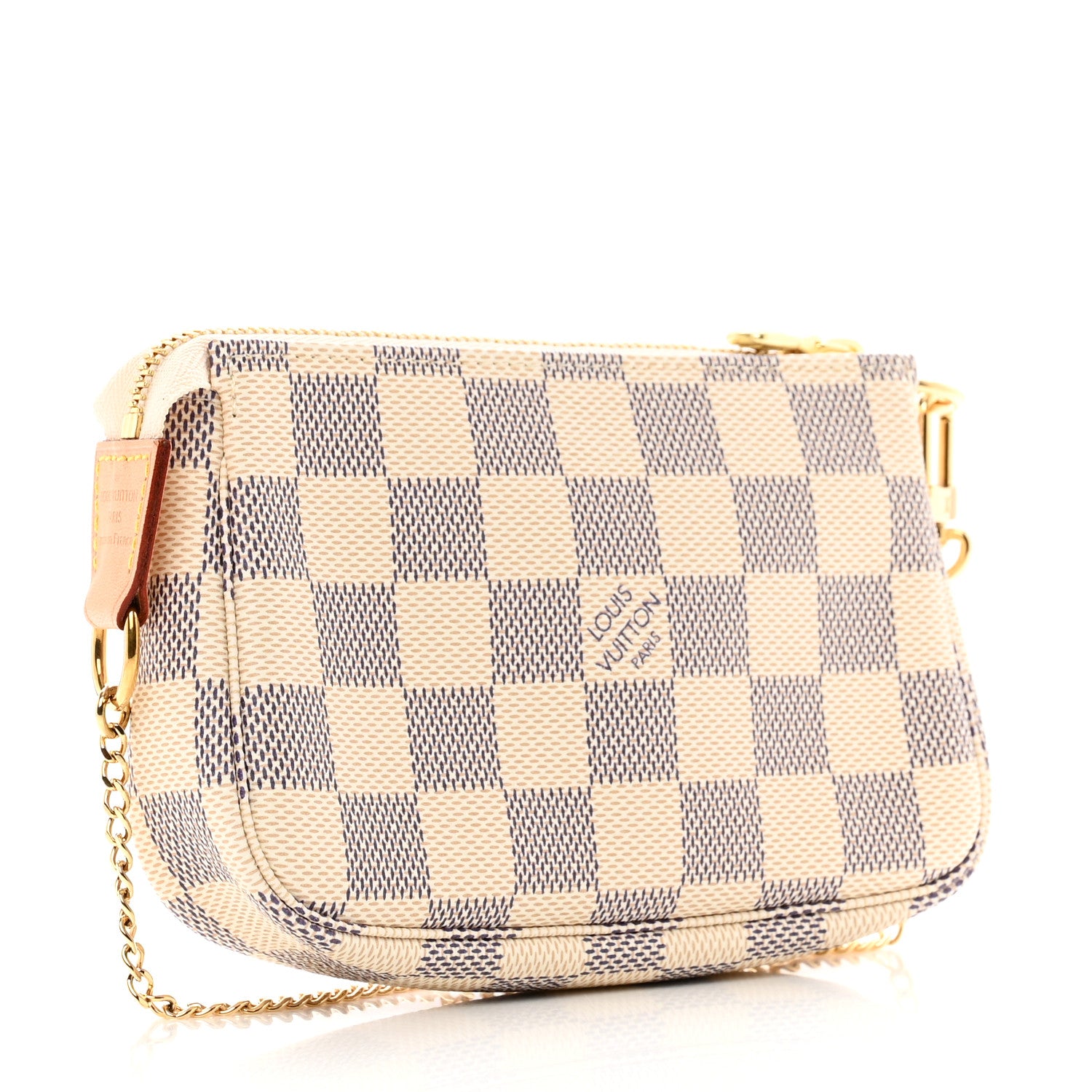 Louis Vuitton Damier Azur Mini Pochette Accessories 3 of 7